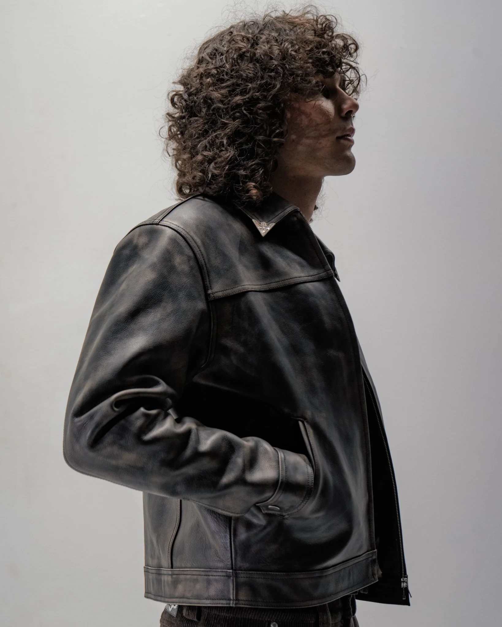 Leopard Leather Jacket - Image 6