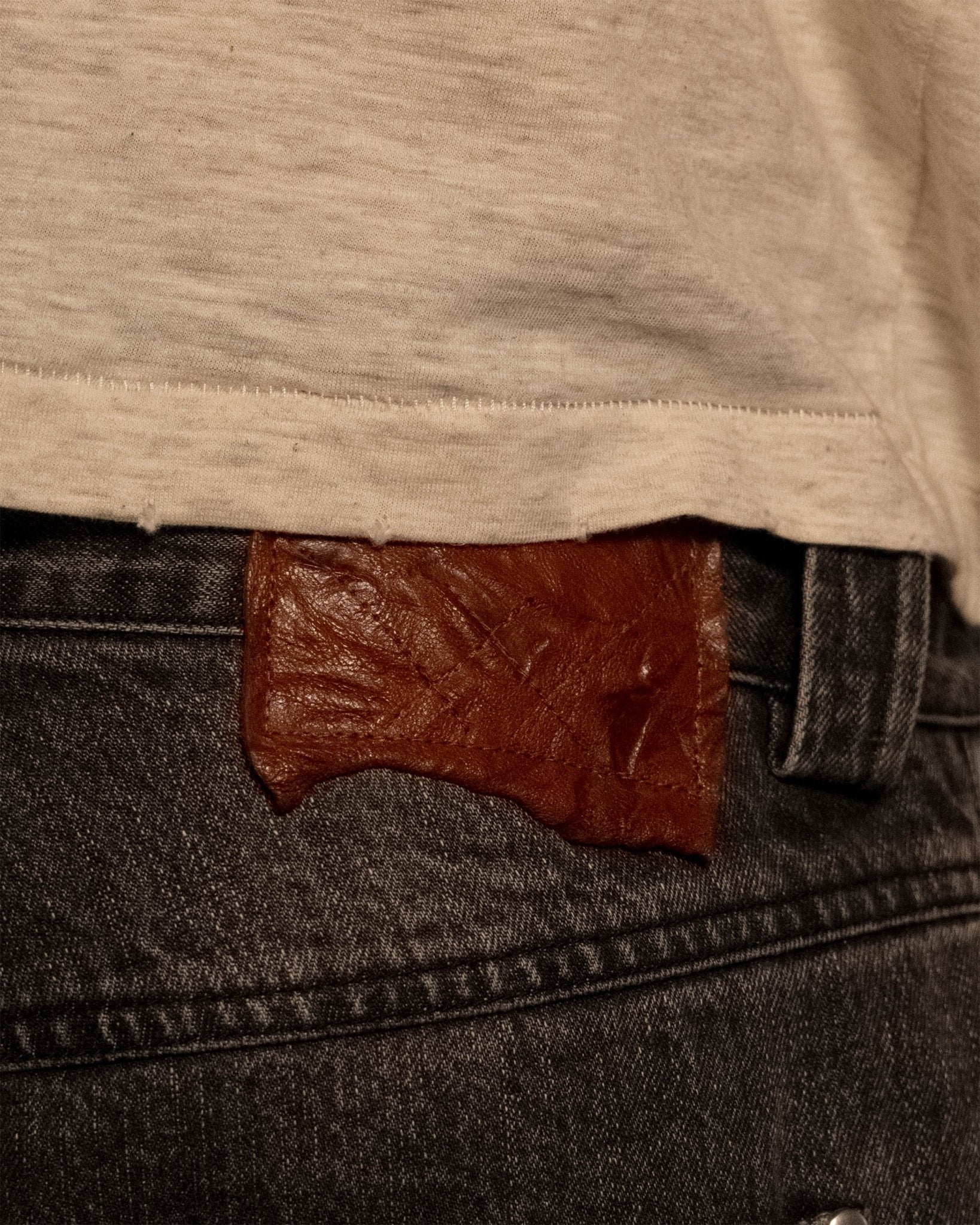 Oatmeal Ringer Tee - Image 6