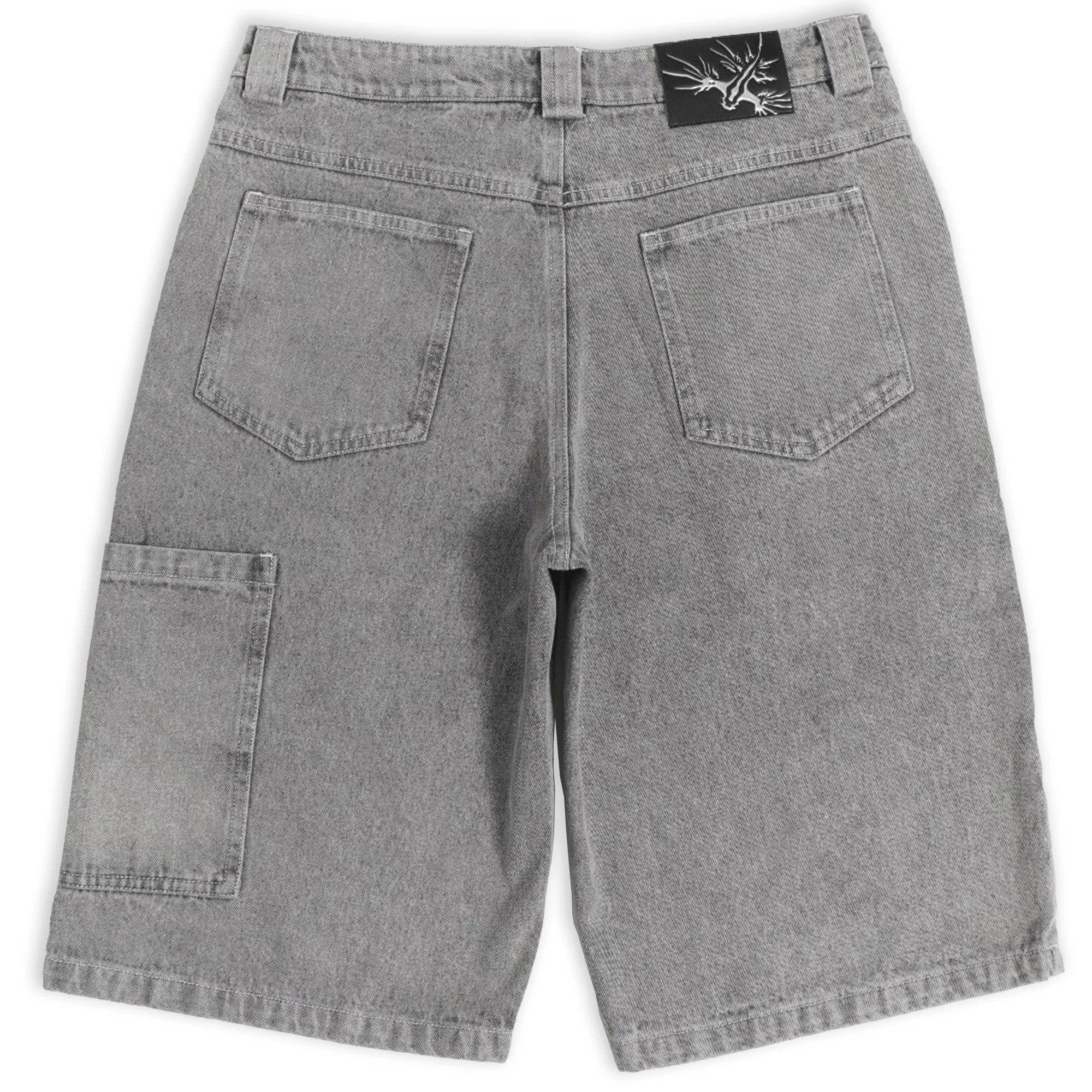 Silver Chrome Jorts - Image 4