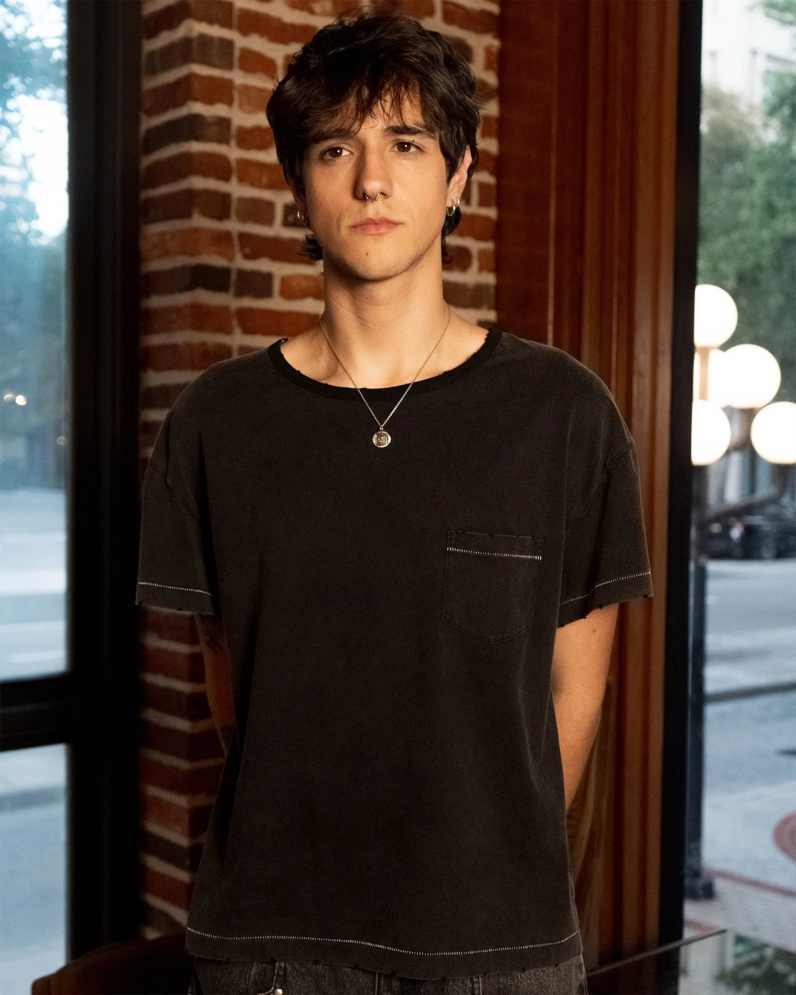 Sunfaded Black Tee - Image 3