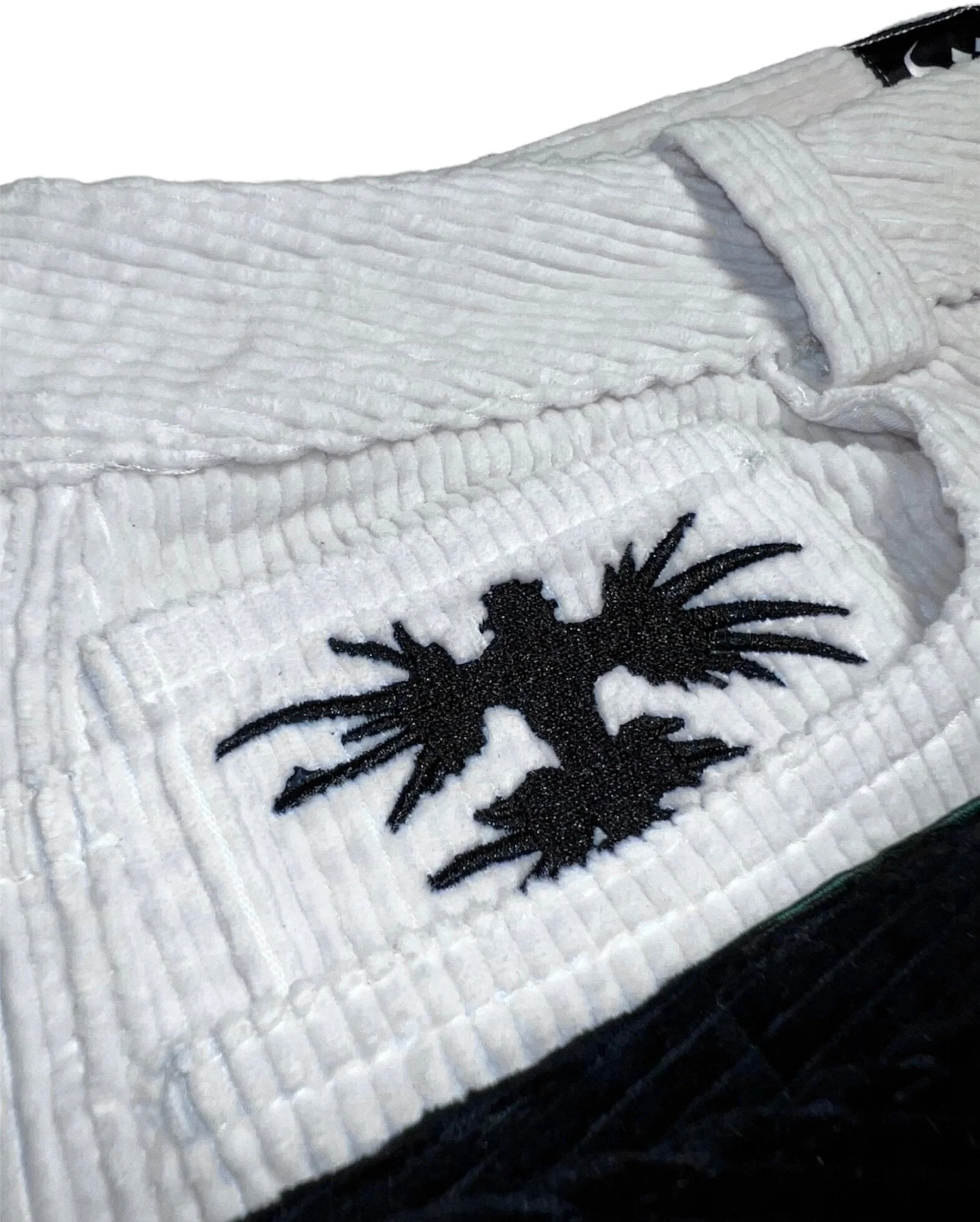 White Corduroy Skate Pants - Image 5